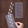 Elf Footprints Stencil for festive Christmas decorations
