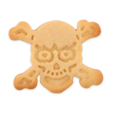 Emporte-pièce avec éjecteur Tête de mort pour de superbes biscuits décorés
