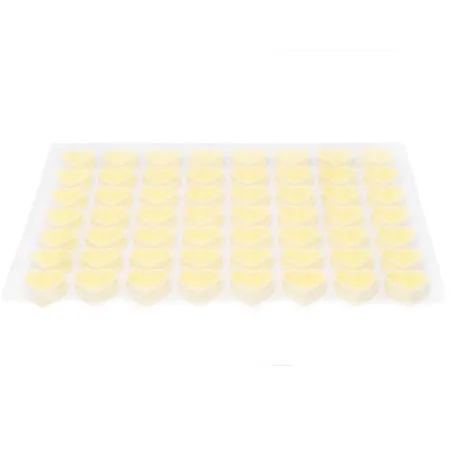 56 coques de pralinés cœur, blanc pour pralinés maison