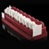 Anello rettangolare per torte 18 cm x 2 cm per crostate e wähen perfetti