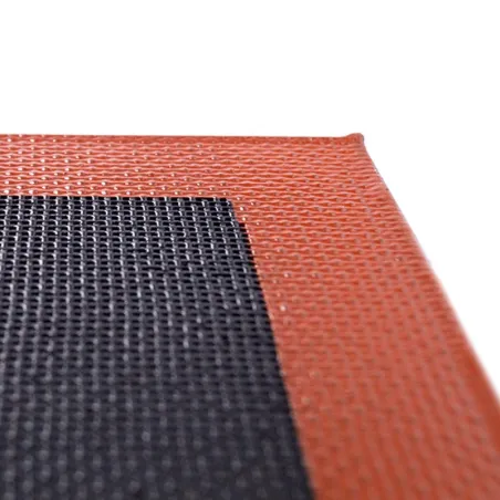 Tapis en silicone noir, 52 x 31.5 cm pour la cuisson et l'étalage