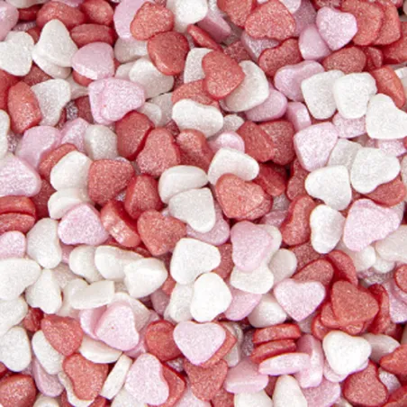 Scatter decor mini heart, 55 g