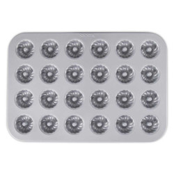 Moule à kouglof mini, 24 pièces