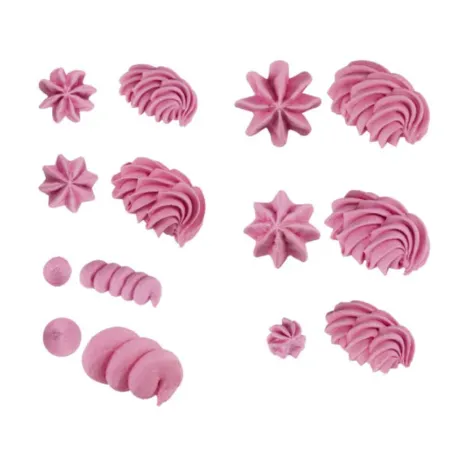 Set de tulle 9 pièces pour diverses décorations injectées