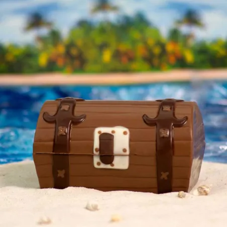 Stampo per cioccolato Schatzkiste per splendide figure di cioccolato personalizzate
