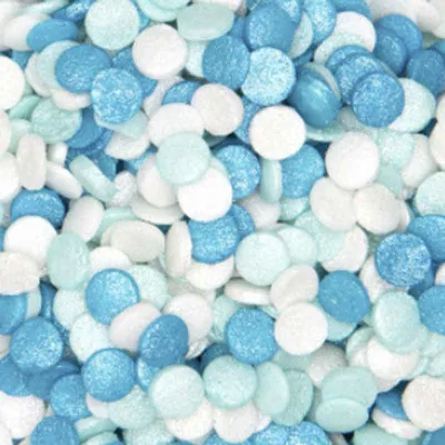 Streudekor Konfetti Blau 50 g für tolle Verzierungen