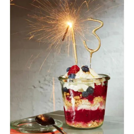 Sparkler 1 Gold per compleanni, anniversari e altre occasioni