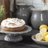 Piatto torta grigio francese