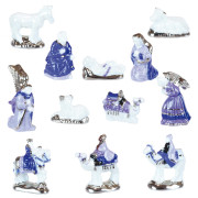 Dreikönigsfiguren Krippenfiguren, Set à 12 Stück