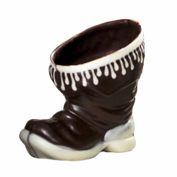 Chocolate mold boots for sweet chocolate figures