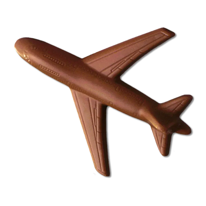 Stampo per cioccolato aeroplano, 2 pezzi per splendide figure di cioccolato