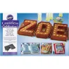 Baking tin numbers and letters