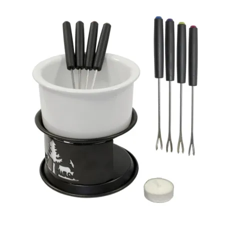 Chocolate fondue set for a cozy get-together