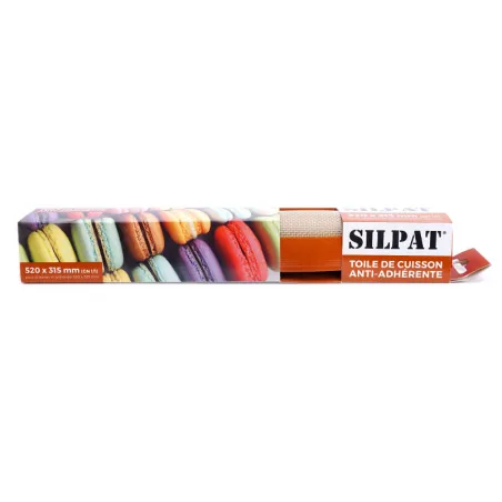 Silpat silicone mat brown, 52 x 31.5 cm for baking and rolling out