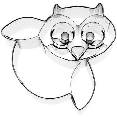 Petie the owl cookie cutter for delicious cookies