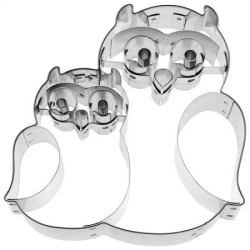 Owl cookie cutter Kunti & Krümel for delicious cookies