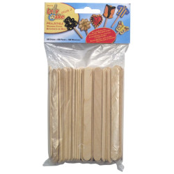Glace Holzstiele 100 Stück für perfektes Eis am Stiel