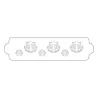 Shell Stencil for Elegant and Simple Decorations
