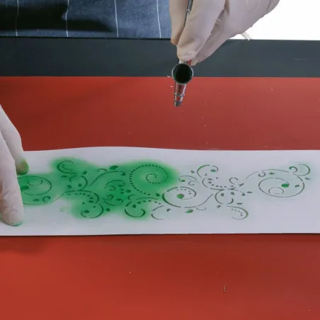 Delicate Floral Vine Stencil for Elegant Decorations