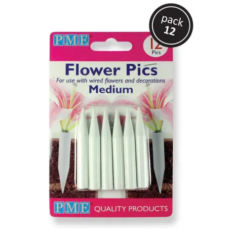 Flower holder medium, 12 pieces