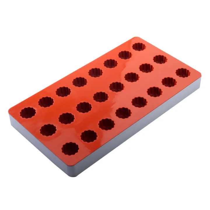 Mould for jelly blackberries, 24 pieces of silicone and plastic
