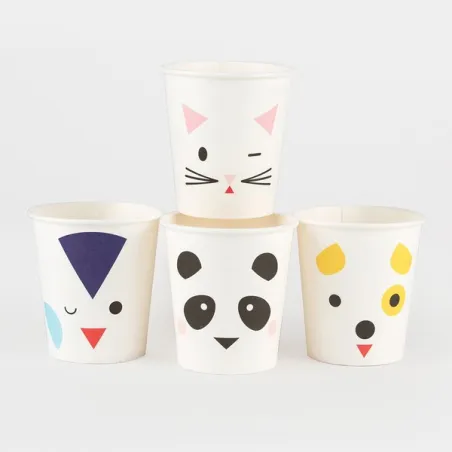 Tazza per animali, 8 pezzi