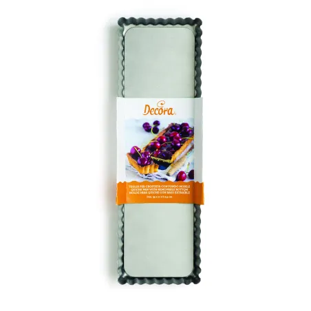 Moule à tarte rectangulaire, 35x11 cm