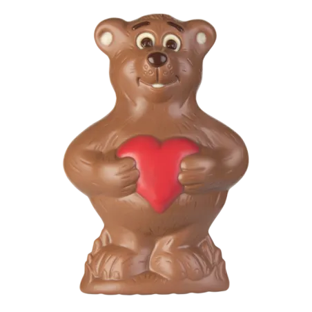 Stampo per cioccolato con cuore per grandi figure di cioccolato