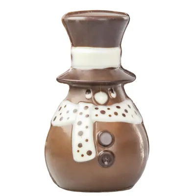 Stampo per cioccolato piccolo pupazzo di neve per figure di cioccolato dolci