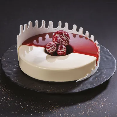 Cake ring modern circle