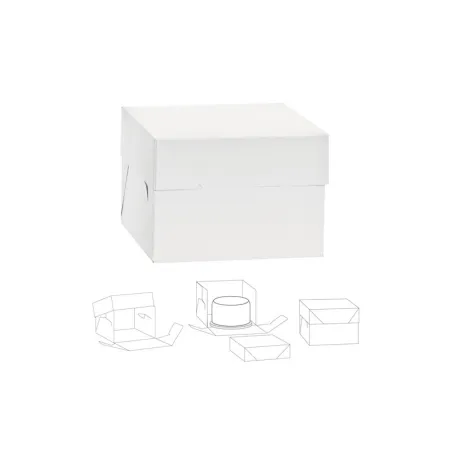 Cake Box White 30.5 x 30.5 x 30 cm