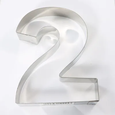 Backform Zahl 2
