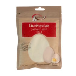 Pasteurised egg white powder 100 g