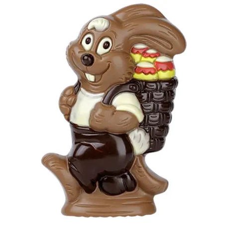 Chocolate mold Wanderhase for sweet chocolate figures