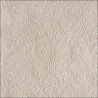 Servietten Eleganz beige, 15 Stück