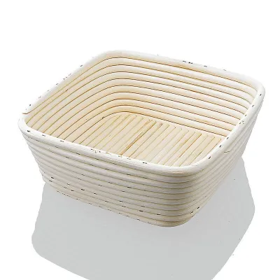 Gärkörbchen quadratisch, 22 cm für perfekte Brote