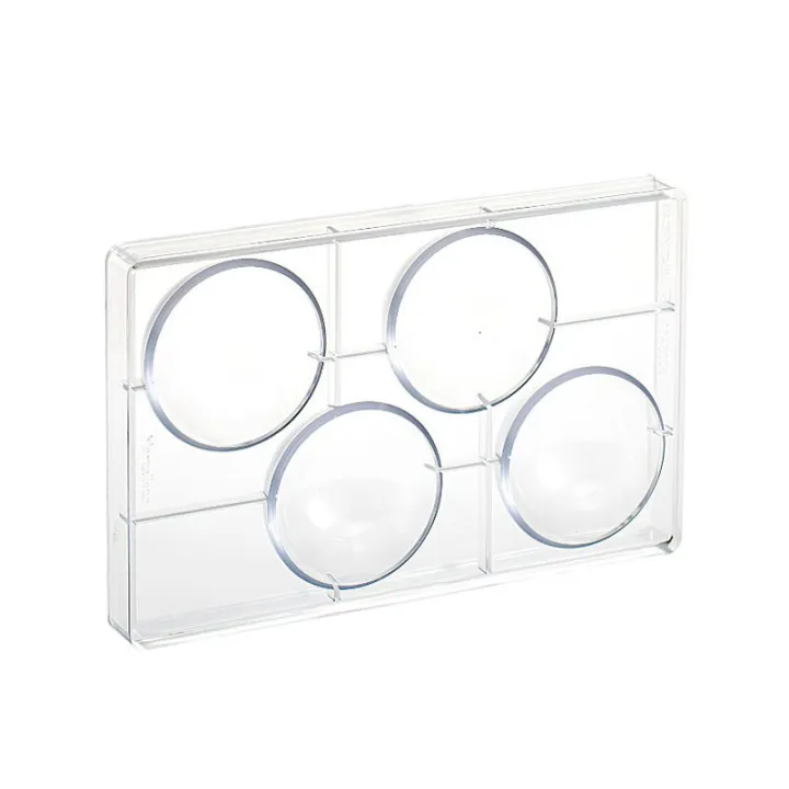 Pralinenform Halbkugel für 4 edle Pralinen