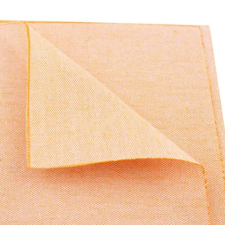 Toile à pâte orange 65 x 53 cm