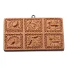 Modèle Springerle animaux sauvages 145 x 81 mm pour Tirggel et Anisbrötli