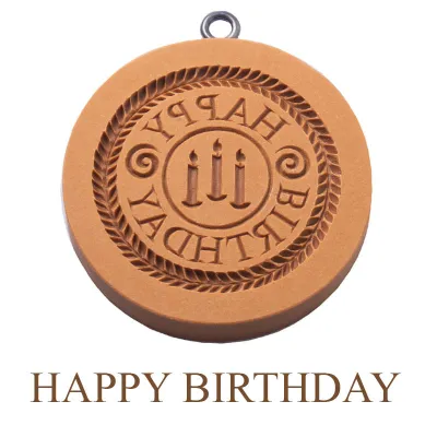 Springerle-Model Geburtstag Ø 68 mm für Tirggel und Anisbrötli