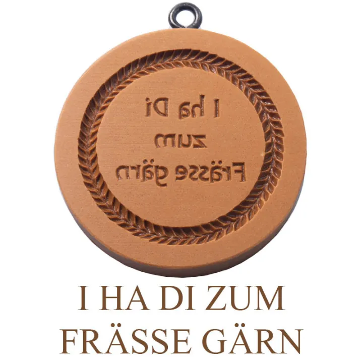 Springerle-Model I ha Di zum Frässe gern Ø 6.8 mm pour Tirggel et Anisbrötli