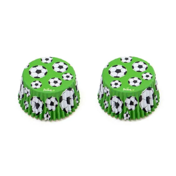 Cupcake molds football, 36 pieces