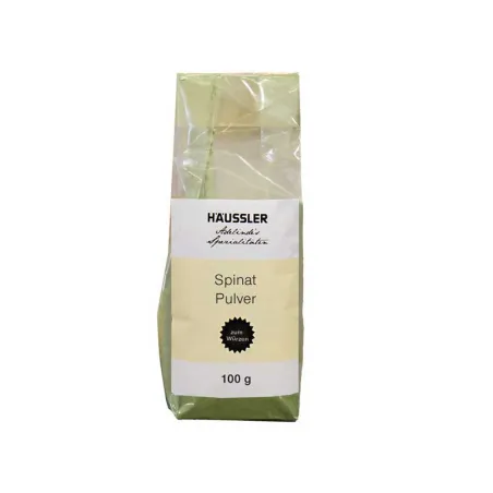 Poudre d'épinards 100 g pour de délicieuses pâtes et du pain