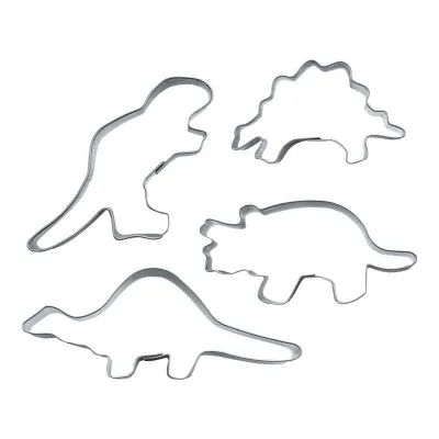 Cookie cutter set dinosaurs for delicious Guetzli