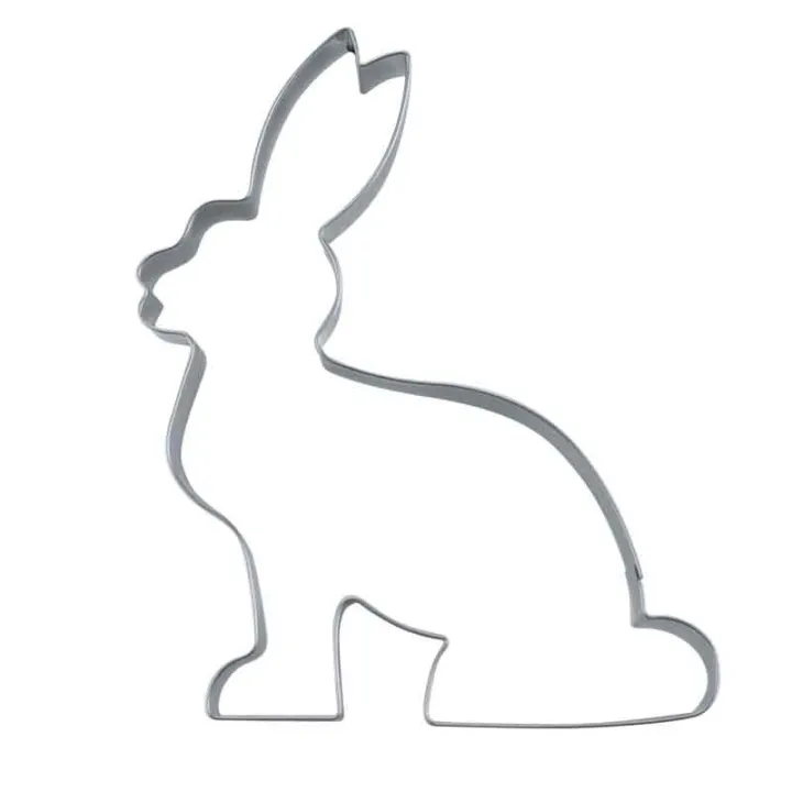 Cookie cutter bunny sitting medium for delicious Guetzli