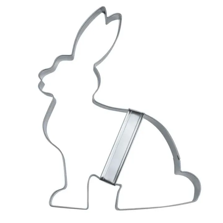 Ausstecher Hase Sitzend Gross für leckere Guetzli