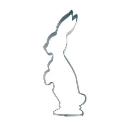 Cookie cutter bunny standing for delicious Guetzli