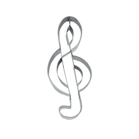 Cookie cutter treble clef