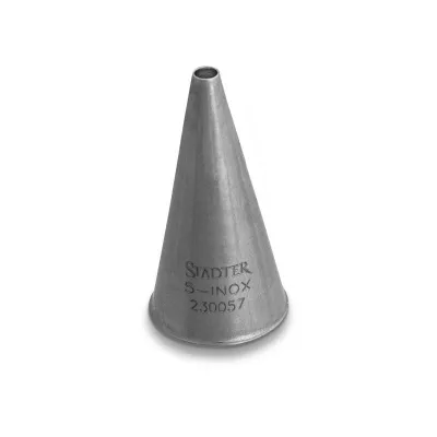Bocchetta con foro da 3 mm per decorazioni di torte e dolci di grande effetto