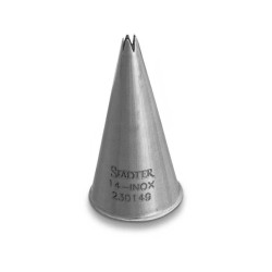 Star spout 2 mm